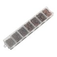 thumbnail image 1 of Paquete de 1450 Piezas 3/4/5/6/7/8 / 10mm Fornituras de Joyería para Bricolaje, Anillos de Salto Abiertos - Bronce rojo Baoblaze Anillos de salto abiertos, 1 of 7