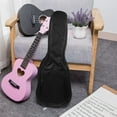 thumbnail image 5 of Mobutofu Black Sponge Ukulele Storage Bag for Guitar Travel and Hobbyists, 1-Pack Carrying Case, 5 of 9