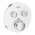 thumbnail image 1 of Grohe 29160LS0 Dual Function Thermostatic Valve Trim Only with SmartControl, Moon White, 1 of 1