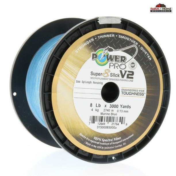Power Pro Braided Fishing Line 8lb 3000yds Blue New