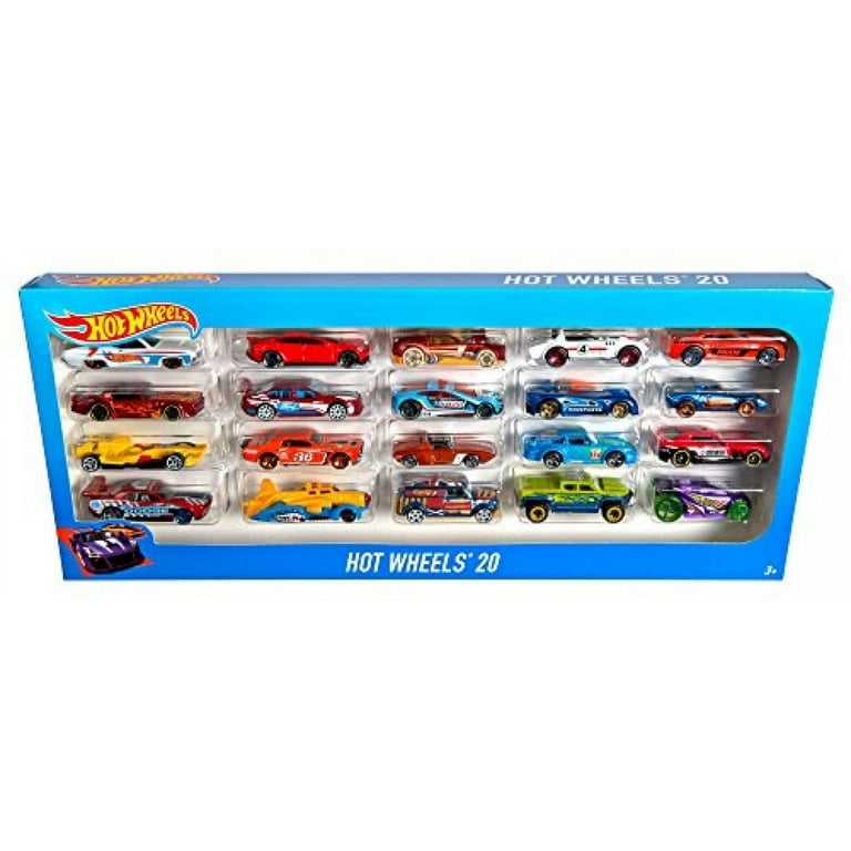 Hot Wheels 20-Car Pack Assorted 1:16 scale Toy Vehicles Great Gift for Kids  and Collectors 3 to 93 years old Instant Collection for Beginners Perfect  for Party Favor Giveaways, H7045 : .it: Videogiochi