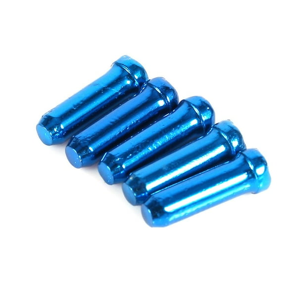 LYUMO 100PCS 2.5MM Aluminum Alloy Anodized Coloful Brake Line Cap Bike