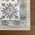 thumbnail image 5 of nuLOOM Juni SplashGuard Medallion Machine Washable Area Rug, 2' 6" x 8', Runner, Juni Beige, 5 of 11