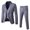 Grey, variant on KTMKH Men's Dress Blazer Suit Set âs Suit Slim 3 Piece Suit Business Wedding Party Jacket Vest & Pants Coat