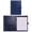 Blue, variant on Portfolio Folder Organizer, Padfolio for Business, Office, Gift, Leather, Blue