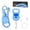 D: Blue combo, variant on Calamus Lightweight Fish Scale & Lip Grip Combo, Rechargeable Digital Scale with USB Cable, 55lb Capacity, Lip Gripper with Soft Retractable and Detachable Measuring Tape, Fishing Gifts for Men