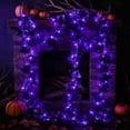 thumbnail image 6 of Fall Decor Fall Garland,5.7Ft Artificial Maple Leaf Pumpkin Garland with Lights, Halloween Decoration Fall Autumn Harvest Hanging Vines for Thanksgiving Home Party Decor, 6 of 7