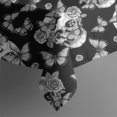 thumbnail image 5 of Black Skull Butterfly Pattern Square Tablecloth,Waterproof Square Table Cover,Wipeable Spillproof Washable Table Cover for Home Kitchen Party Decor 42"X42"(107x107cm), 5 of 6
