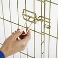 thumbnail image 5 of MidWest Homes For Pets Metal Exercise Dog Playpen No Door, Gold, 42"H, 5 of 8