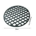 thumbnail image 3 of Bbq Grill Accessories Grill Charcoal Grill Round Cast Iron Grill With Holes, 3 of 9