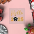 thumbnail image 4 of Hello 2025 Newfoundland Celebrates Happy New Year Firework Balloon Cutout Transfer Sticker Newfie Dog Lover Gifts Transparent Decal Art Decor - 02024, 4 of 5