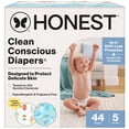 thumbnail image 1 of Pañales The Honest Company Clean Conscious, talla 5 (12 kg), 44 unidades, 1 of 8