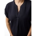 thumbnail image 6 of Ingrid & Isabel For Every Belly Women's Maternity Short Sleeve Gauze Top, Sizes S-XXL, 6 of 10