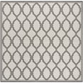 thumbnail image 2 of Safavieh Linden Carleton Geometric Indoor/Outdoor Area Rug, Light Gray/Charcoal, 6'7" x 6'7" Square, 2 of 8