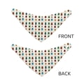 thumbnail image 3 of Naloa Cartoon Insects Dog Bandana Large and Small-Dog Scarf Bib Handkerchief Accessories for Dogs and Cats(S-L)-Medium, 3 of 5