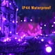 thumbnail image 5 of Cadena de luces LED para Halloween, 78,74 pies, color morado brizled, 78,74 pies, 5 of 7