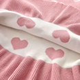 thumbnail image 5 of Bébé Fille Valentine'S Jour Tenue Coeur Tricot Pull Robe Rouge 2-3 Ans, 5 of 5