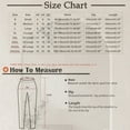 thumbnail image 3 of Christmas Casual Pants for Women Straight Leg Loose Fit Wide Leg Fashion Xmas Graphic Holiday Pant Trouser (XL, Multicolor), 3 of 5