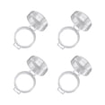 thumbnail image 1 of 4 piezas Manijas de puerta empotradas Cubierta de gas Perilla de estufa Protector Bloqueo Protector de cocina Seguridad Bebé, 1 of 6