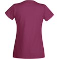 thumbnail image 2 of Fruit Of The Loom- Camiseta de manga corta Valueweight para mujer (Burdeos), 2 of 3