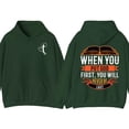 thumbnail image 3 of "When You Put God First" Christian Double-Sided Hoodie – Unique Bible Verse Unisex Sweatshirt, 3 of 6