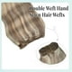 thumbnail image 5 of Extensiones de cabello humano real Munx para coser, 45 cm, 100 g, 5 of 7