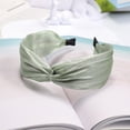 thumbnail image 3 of Bandas para el Cabello Sonducket Aro Estilo Elegante Ancho Menta Verde, 3 of 6