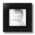 thumbnail image 2 of ArtToFrames 6" x 6" Satin Black Reverse Step Picture Frame, 6x6 inch Black Wood Poster Frame (WOM-1419), 2 of 7
