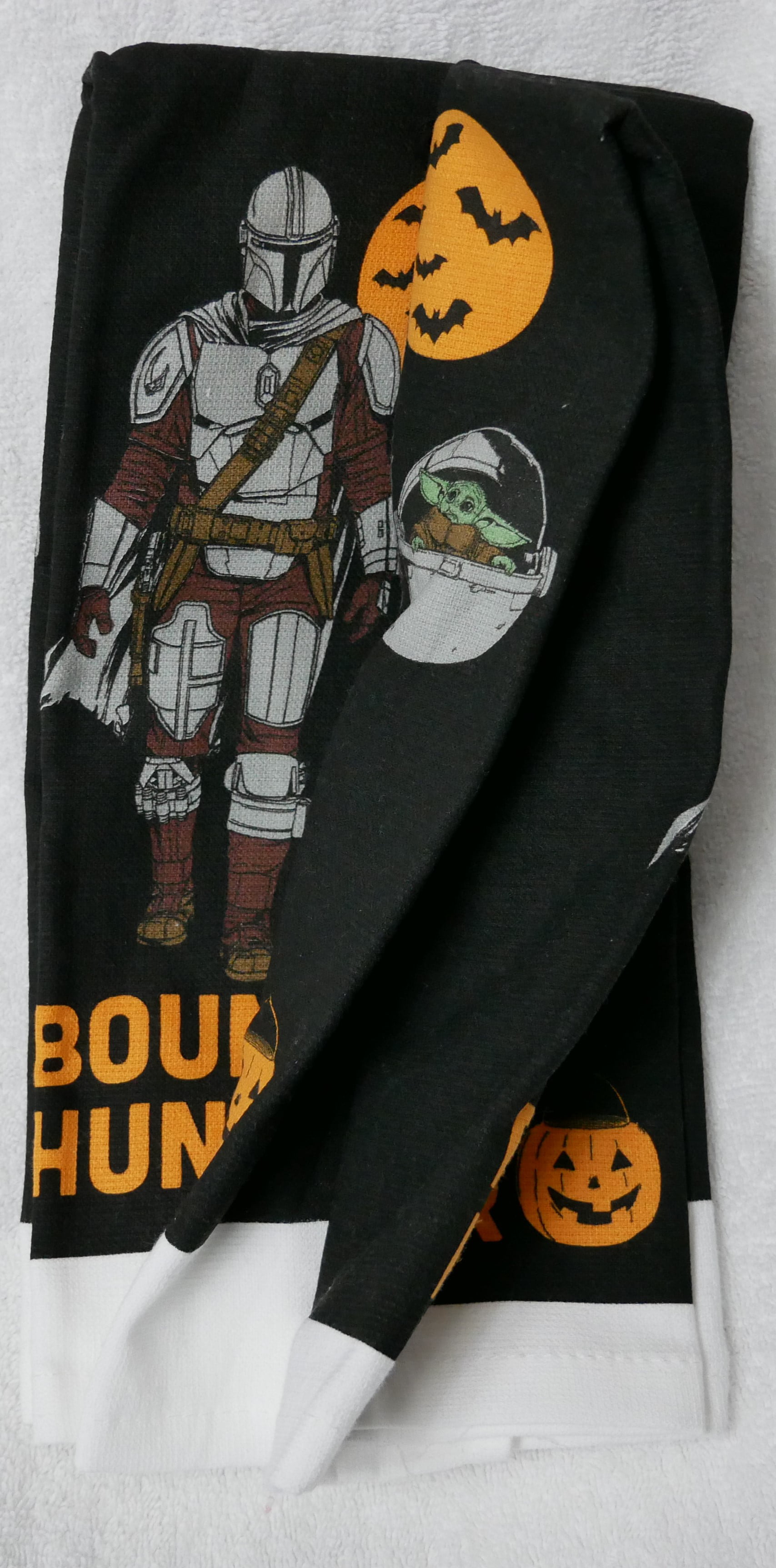 Star Wars The Mandalorian Halloween Bounty Hunter 2 Pack Kitchen Towels  Disney+ 