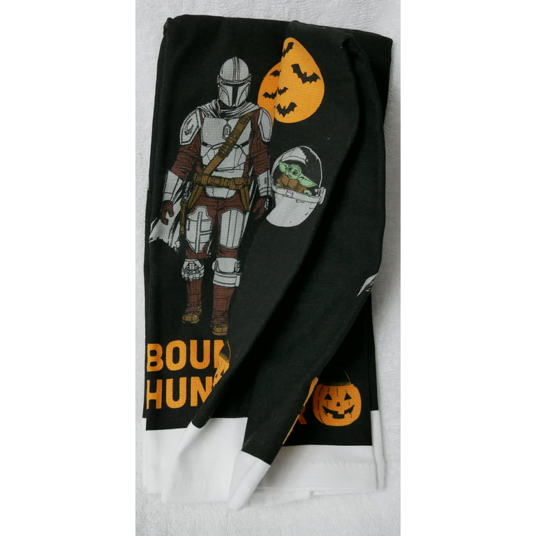 Star Wars The Mandalorian Halloween Bounty Hunter 2 Pack Kitchen Towels  Disney+ 