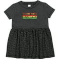 thumbnail image 3 of Inktastic It's My First Juneteenth Red, Yellow, and Green Girls Baby Dress, 3 of 5