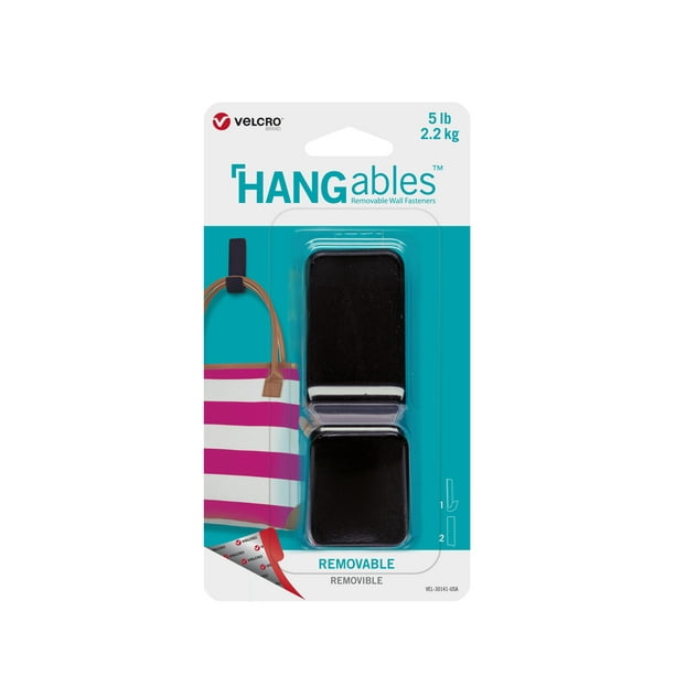 VELCRO Brand HANGables Removable Wall Hooks EasytoRemove Wall