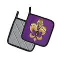 thumbnail image 2 of Carolines Treasures 8205-2PTHD Tiger Football Fleur de lis Pair of Pot Holders 7.5HX7.5W multicolor, 2 of 3