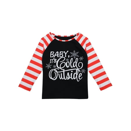 

Gupgi Christmas Family Matching Set Stripe Parent-child Xmas Outfits