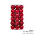 thumbnail image 2 of 36Pcs Christmas Balls Ornaments, 1.18" Shatterproof Plastic Balls for Xmas Trees, Party & Home Decor, Hanging Tree Ball Ornaments for Christmas with 5 Styles (Glossy/Matte/Prismatic/Glitter/Disco), 2 of 5