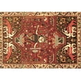 thumbnail image 1 of Ahgly Company Indoor Rectangle Animal Brown Traditional Area Rugs, 2' x 3', 1 of 4