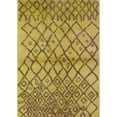 thumbnail image 1 of Ahgly Company Machine Washable Indoor Rectangle Industrial Modern Dark Bisque Brown Area Rugs, 2' x 5', 1 of 7