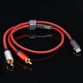 thumbnail image 4 of Cable de audio USB tipo C a 2 RCA Altavoz de tableta de 0,5 m para Wdftyju, 4 of 8