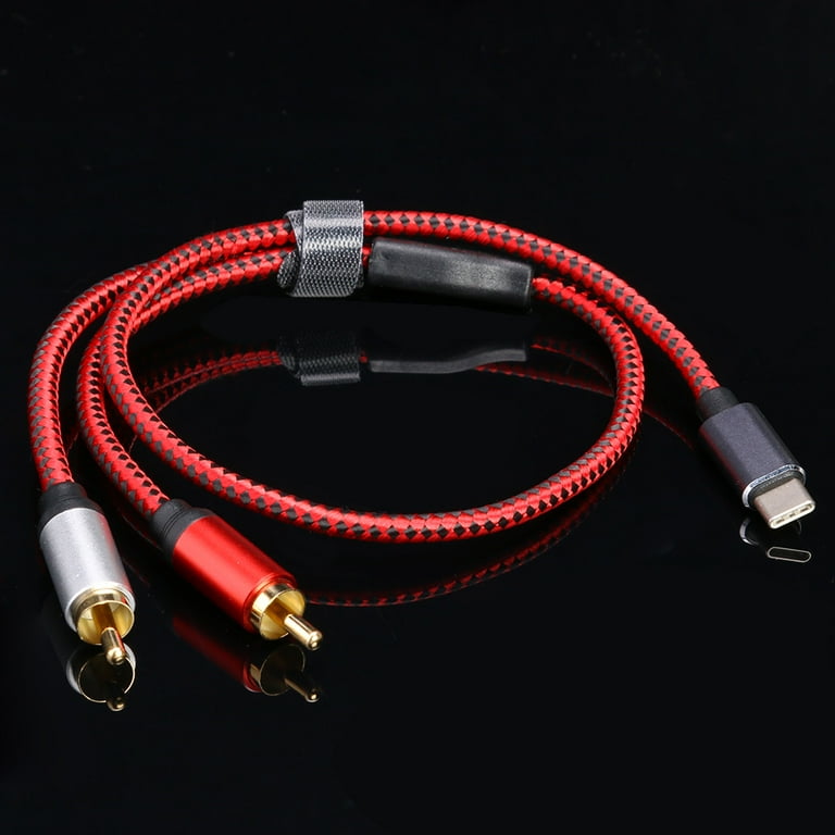 6 ft Stereo Audio Cable 3.5mm to 2x RCA - Cables y Adaptadores de Audio