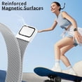 thumbnail image 4 of Original Slim Milanese Loop Compatible with Apple Watch Band for Women 38mm 40mm 41mm 42mm 44mm 45mm 46mm 49mm, Stainless Steel Magnetic Mesh Strap for iWatch Series 11 10 9 8 7 6 5 4,SE 3 2 Ultra3 2, 4 of 9