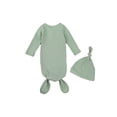 thumbnail image 3 of Faithtur Unisex Infants Knitted Swaddle, Round Neck Sleeping Blanket with Cap, 3 of 9