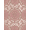 Mauve Pink Beige, Pattern 1, variant on ODIKA Floral Medallion With Delicate Vintage Filigree Trim Mauve Boho Refined Foldable Easy Care for King Size Bedroom, Master Suite, Under Bed