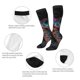 thumbnail image 3 of Fotbe Colorful Plant Turtle A Calcetas Divertidas Estampadas para Hombre y Mujer, Calcetas de Algodón hasta la Rodilla para Caminar, Correr, Enfermería y Embarazo, 3 of 6