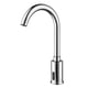 thumbnail image 1 of Grifo Con Infrarrojo Sensor de Lavabo, Automático Grifo sin Contacto para Ovalin de Baño, Llave Griferia de Cocina Manos Libres para Agua Fría, Cromado, 1 of 7