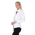 thumbnail image 2 of Blusa Camisa Mujer Manga Larga Lisa Blanca Palassi 54507, 2 of 7
