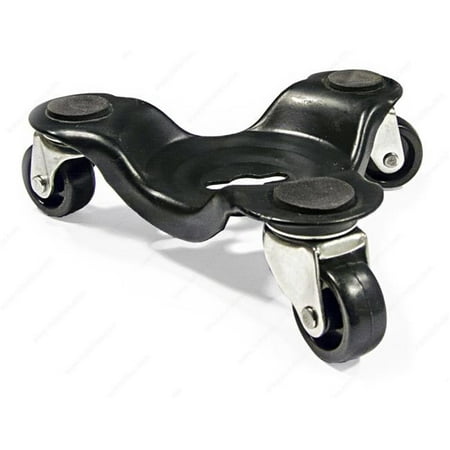 

1.21 x 6.46 in. 3-Wheel Dolly Black
