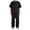 Black, variant on Xfvqtps Men Snow Pants Ski Bibs Snowboarding Multiple Pockets Adjustable Straps Thermal Warm Waterproof Winter Overalls Khaki