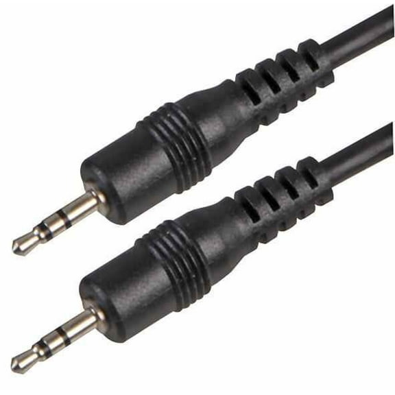 PRO SIGNAL - 2.5mm Stereo Jack Plug to Plug Lead, 5m Black