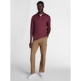 thumbnail image 2 of George Men's Interlock Polo Shirt with Long Sleeves, Sizes S-5XB, 2 of 5