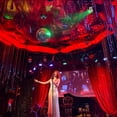 thumbnail image 4 of Yescom 12" Large Disco Ball with Motor and Light 6RPM Rotator & 3W RGB Spotlight for 70s 80s Party DJ Bands Club Studio Event, 4 of 9